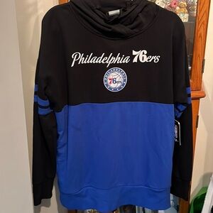 NBA Philadelphia 76ers Mens Hoodie NWT